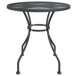 Ensemble à manger de jardin 5 pcs Maille Métal Anthracite 637634637634