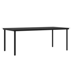 Ensemble à manger de jardin coussins 7 pcs Résine tressée Verre 637636637636