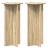 Support de Plante 2 pcs Chêne Sonoma 40 x 40 x 80 cm 637656637656