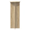 Support de Plante 2 pcs Chêne Sonoma Ø40 x 100 cm 637657637657