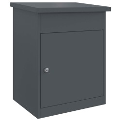 Boîte de dépôt de colis Anthracite 47,5 x 38 x 59 cm Acier 637662637662