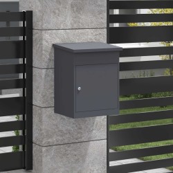 Boîte de dépôt de colis Anthracite 47,5 x 38 x 59 cm Acier 637662637662