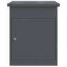 Boîte de dépôt de colis Anthracite 47,5 x 38 x 59 cm Acier 637662637662