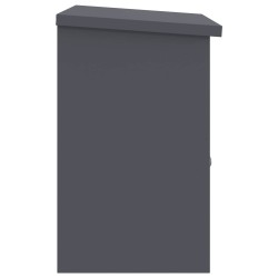 Boîte de dépôt de colis Anthracite 47,5 x 38 x 59 cm Acier 637662637662