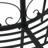 Banc d'Arbre 4-Nombre de places 160 x 80 x 89 cm Acier Noir 637664637664