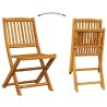 Ensemble à manger de jardin 7 pcs bois massif d'acacia 637667637667