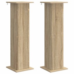 Support de Plante 2 pcs Chêne Sonoma 30,5 x 30 x 100,5 cm 637668637668