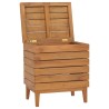 Panier à linge 40x30x45 cm Bois de teck massif 637670637670