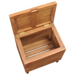 Panier à linge 40x30x45 cm Bois de teck massif 637670637670