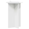 Support de Plante 2 pcs Blanc brillant Ø40 x 60 cm 637673637673