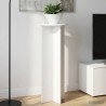 Support de Plante 2 pcs Blanc brillant Ø40 x 100 cm 637675637675