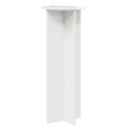 Support de Plante 2 pcs Blanc brillant Ø40 x 100 cm 637675637675