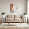 Support de Plante 2 pcs Blanc brillant Ø29,5 x 40 cm 637676637676