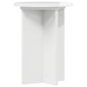 Support de Plante 2 pcs Blanc brillant Ø29,5 x 40 cm 637676637676