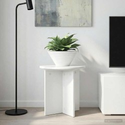 Support de Plante 2 pcs Blanc brillant 40 x 40 x 40 cm 637677637677