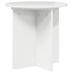 Support de Plante 2 pcs Blanc brillant 40 x 40 x 40 cm 637677637677