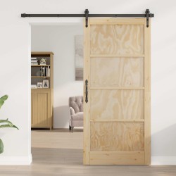 Porte intérieure Naturel 93 x 202 cm Contreplaqué 637678637678