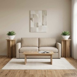 Support de Plante 2 pc Chêne artisanal Ø40 x 60 cm 637679637679