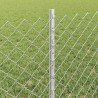 Clôture grillagée avec poteau 25 x 0,6 m Acier galvanisé Maille 637696637696