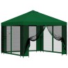 Abri de jardin avec parois 3 x 3 m Vert Polyester et Acier 637713637713