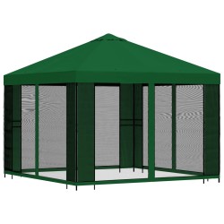 Abri de jardin avec parois 3 x 3 m Vert Polyester et Acier 637713637713