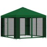 Abri de jardin avec parois 3 x 3 m Vert Polyester et Acier 637713637713