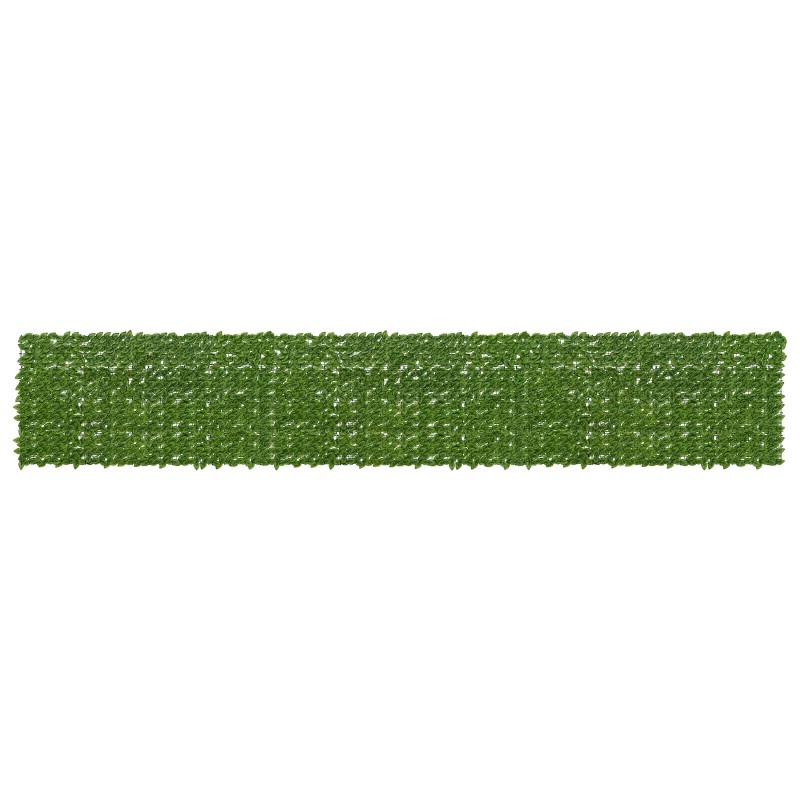 Écran de balcon avec feuilles Vert et jaune 600 x 100 cm 637728637728