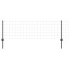 Clôture Euro avec poteau 50 x 0,6 m Acier recouvert de PVC Gris 637744637744
