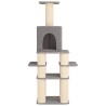 Arbre à chat avec poteaux à griffer en sisal Gris clair 180 cm 637747637747