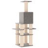 Arbre à chat avec poteaux à griffer en sisal Gris clair 180 cm 637747637747