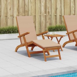 Chaise longue inclinable et pliable Bois d'Acacia Massif 637750637750