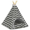Teepee pour animaux de compagnie avec coussin 40 x 40 x 50 cm 637751637751