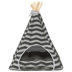 Teepee pour animaux de compagnie avec coussin 40 x 40 x 50 cm 637751637751