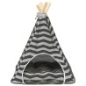 Teepee pour animaux de compagnie avec coussin 40 x 40 x 50 cm 637751637751