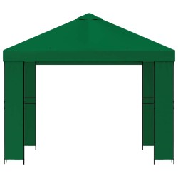 Pavillon 3 x 3 m Vert Polyester et Acier 190 gsm 637753637753