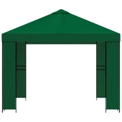 Pavillon 3 x 3 m Vert Polyester et Acier 190 gsm 637753637753