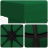 Pavillon 3 x 3 m Vert Polyester et Acier 190 gsm 637753637753