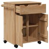 Chariot de cuisine OTTA 59x45x80 cm bois massif de pin 637758637758