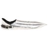 Solerets d'armure de chevalier médiéval GN Argenté Acier 637760637760
