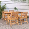Table de jardin 150x90x75 cm Bois d'acacia solide 637794637794