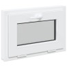 Fenêtre de sous-sol RISOR 60 x 40 cm PVC et verre Blanc 637799637799