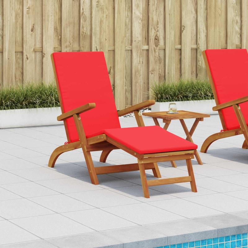 Chaise longue inclinable et pliable 55 x 146 x 91 cm 637800637800