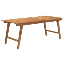 Table de jardin 200x90x75 cm Bois d'acacia solide 637805637805