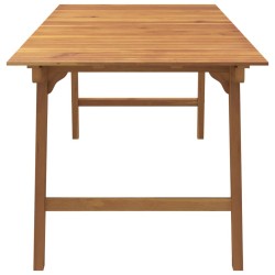 Table de jardin 200x90x75 cm Bois d'acacia solide 637805637805