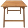 Table de jardin 200x90x75 cm Bois d'acacia solide 637805637805