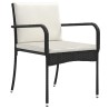 Ensemble de jardin avec coussin acier 637813637813