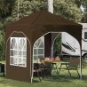 Tente de fête pop-up 192 x 192 x 245 cm Taupe 637817637817