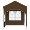 Tente de fête pop-up 192 x 192 x 245 cm Taupe 637817637817