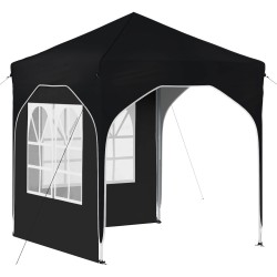 Tente de fête pop-up 192 x 192 x 245 cm Anthracite 637819637819