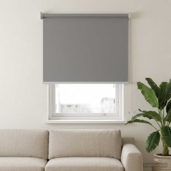 Store roulant extérieur protection UV Gris clair Polyester 637822637822